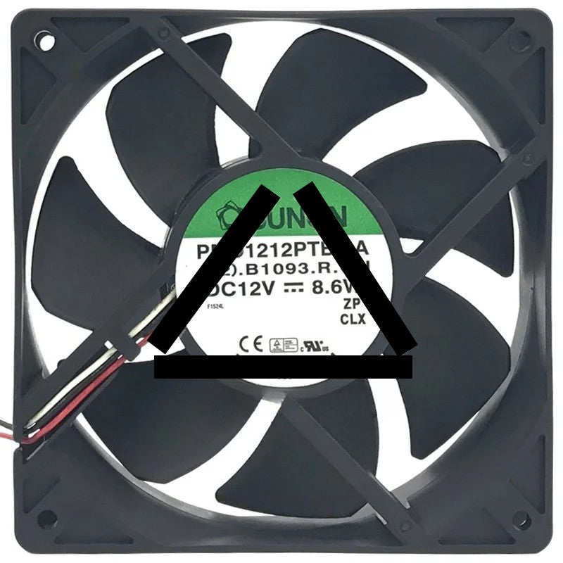 Sunon PMD1212PTB2-A 12V 8.6W 2 / 3 Wires Axial Fan