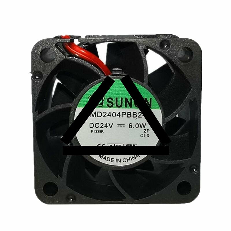 SUNON PMD2404PBB2-A DC 24V 6.0W 2 Wires / 3 Wires Axial Cooling Fan