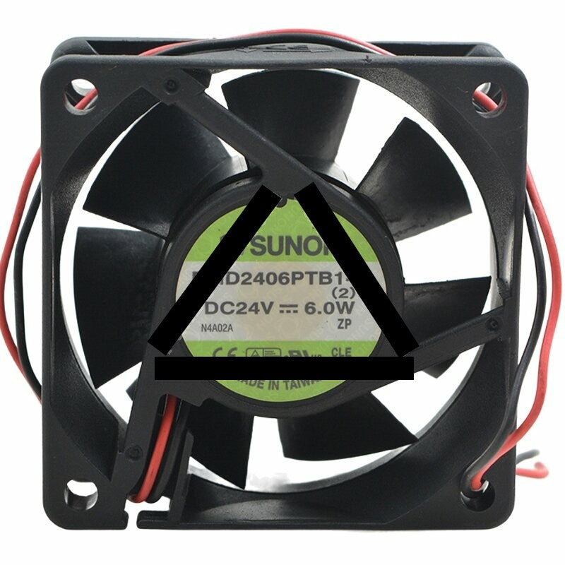 Sunon PMD2406PTB1-A DC 24V 6.0W 6025 Axial Cooling Fan