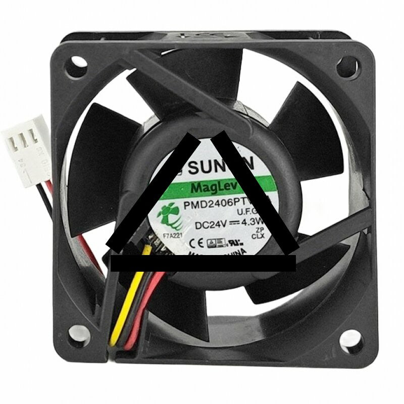 Sunon PMD2406PTV1-A DC 24V 4.3W 6025 Axial Cooling Fan