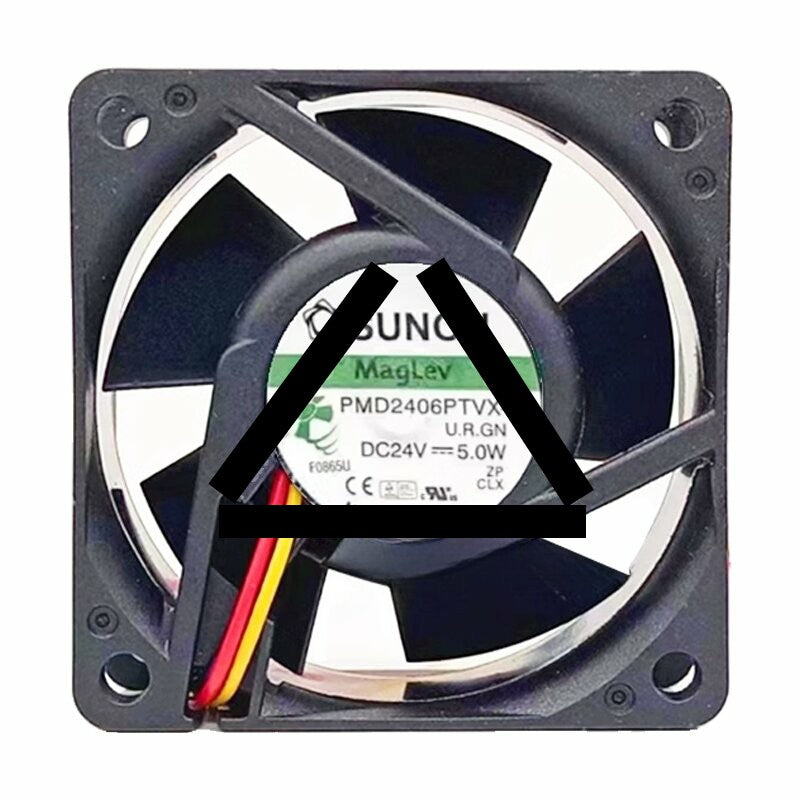 Sunon PMD2406PTVX-A DC 24V 5.0W 2 Wires / 3 Wires Axial Cooling Fan