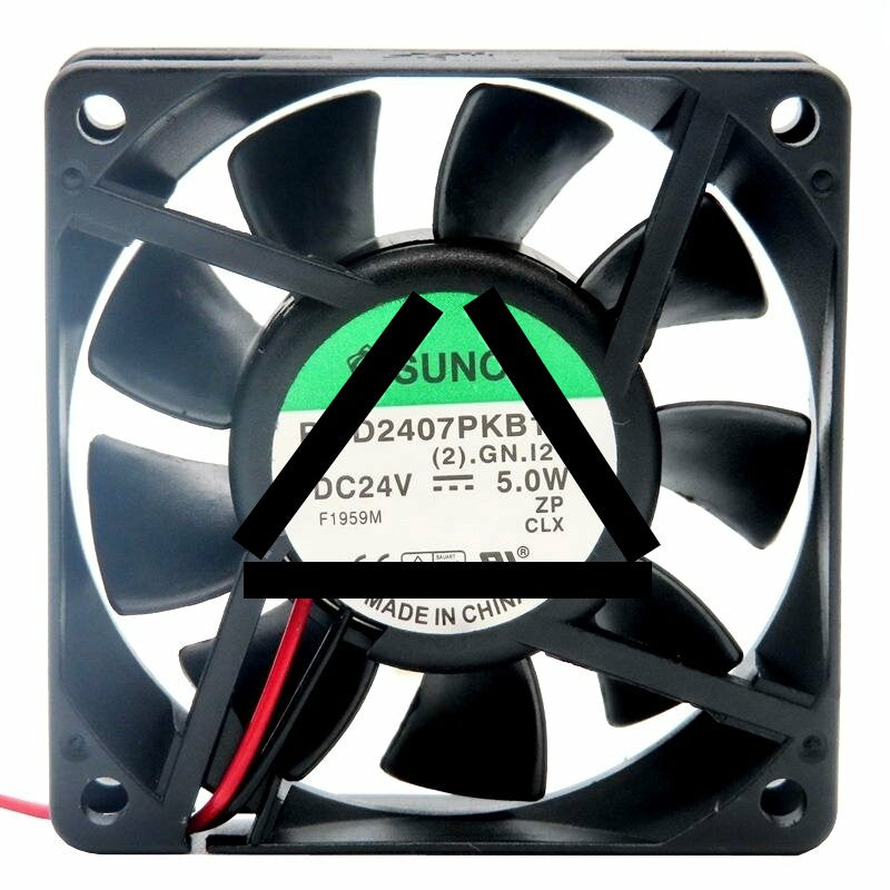 Sunon PMD2407PKB1-A DC 24V 5.0W 2 Wires / 3 Wires Axial Cooling Fan