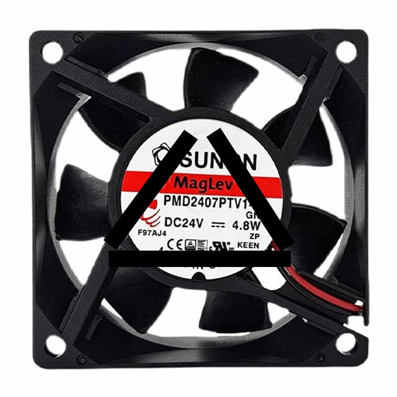 Sunon PMD2407PTV1-A DC 24V 4.8W 7025 Axial Cooling Fan