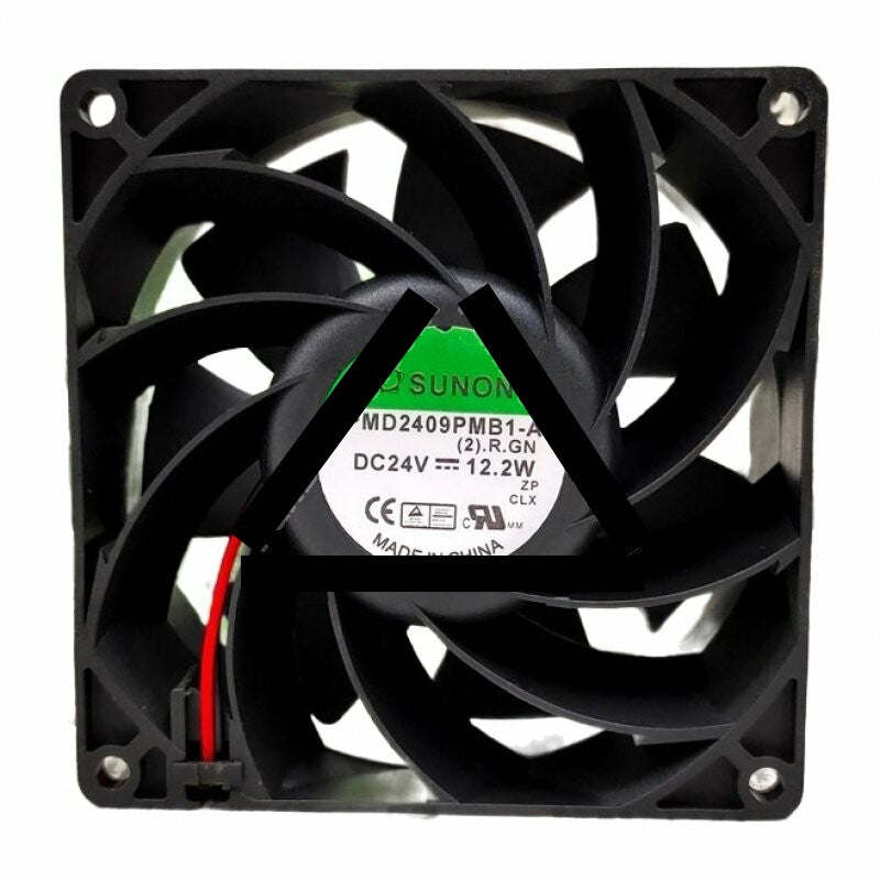Sunon PMD2409PMB1-A (2).R.GN DC 24V 12.2W 2 Wires / 3 Wires / 4 Wires Axial Cooling Fan