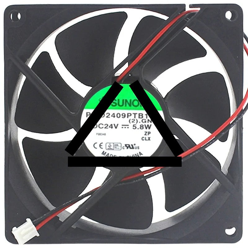 Sunon PMD2409PTB1-A 24V 5.8W 2 Wires Axial Cooling Fan