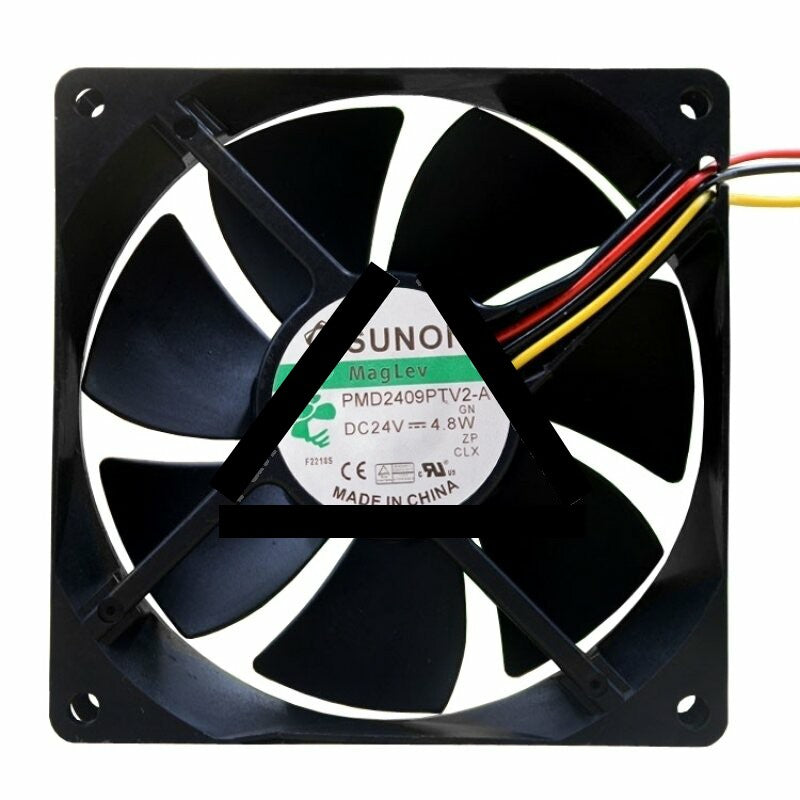 Sunon PMD2409PTV2-A DC 24V 4.8W 2 Wires / 3 Wires Axial Cooling Fan