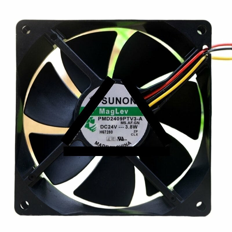 Sunon PMD2409PTV3-A DC 24V 3.8W 2 Wires / 3 Wires Axial Cooling Fan