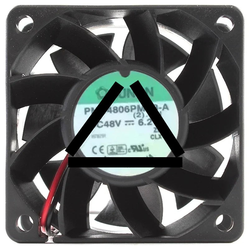 Sunon PMD4806PMB3-A DC 48V 6.2W 2 Wires Axial Cooling Fan