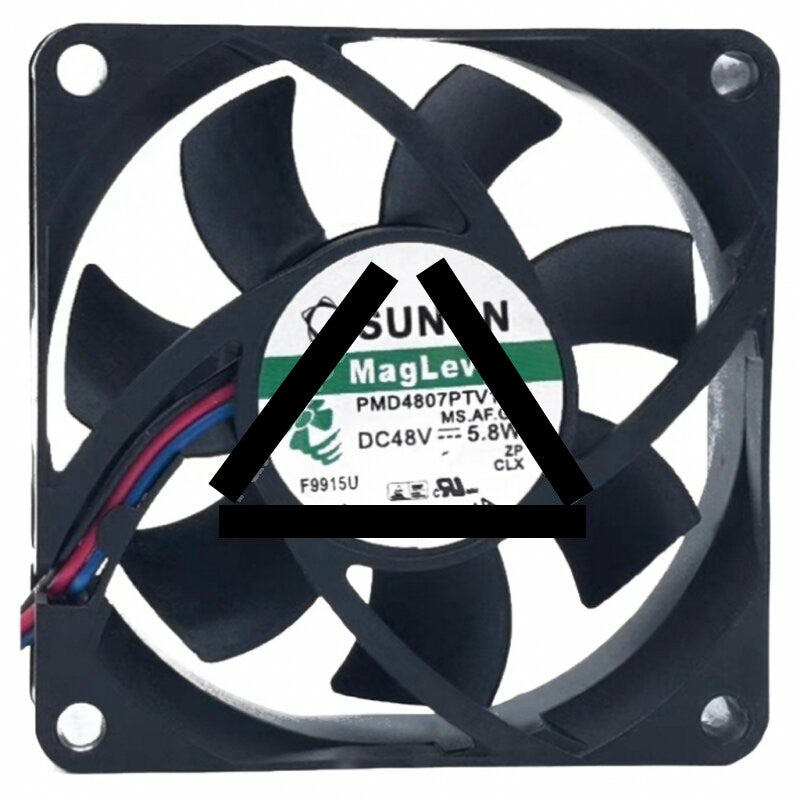 Sunon PMD4807PTV1-A DC 48V 5.8W 2 Wires / 3 Wires Axial Cooling Fan