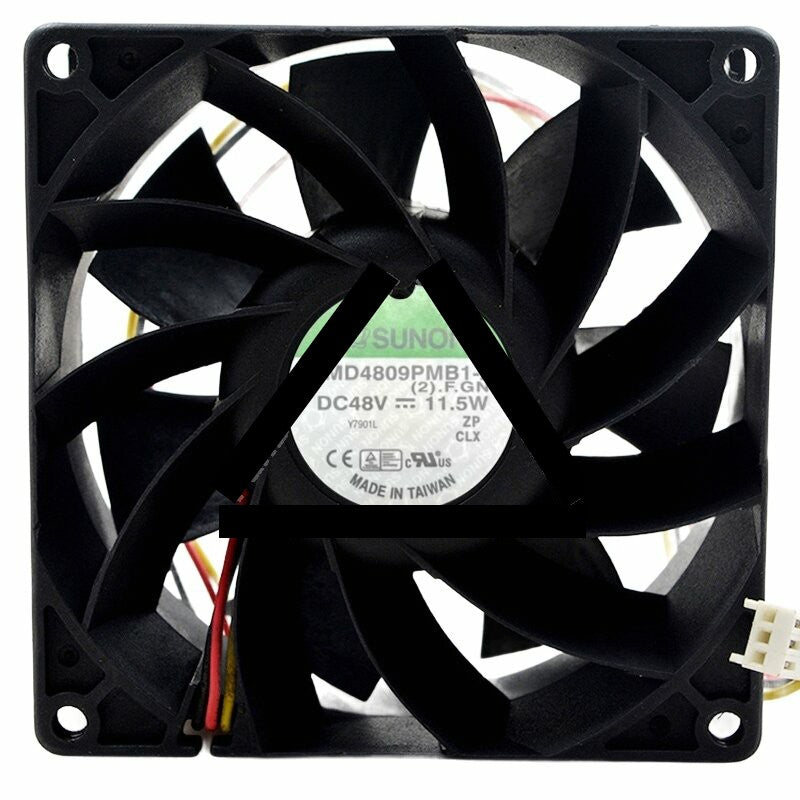 Sunon PMD4809PMB1-A DC 48V 11.5W 9038 Axial Cooling Fan