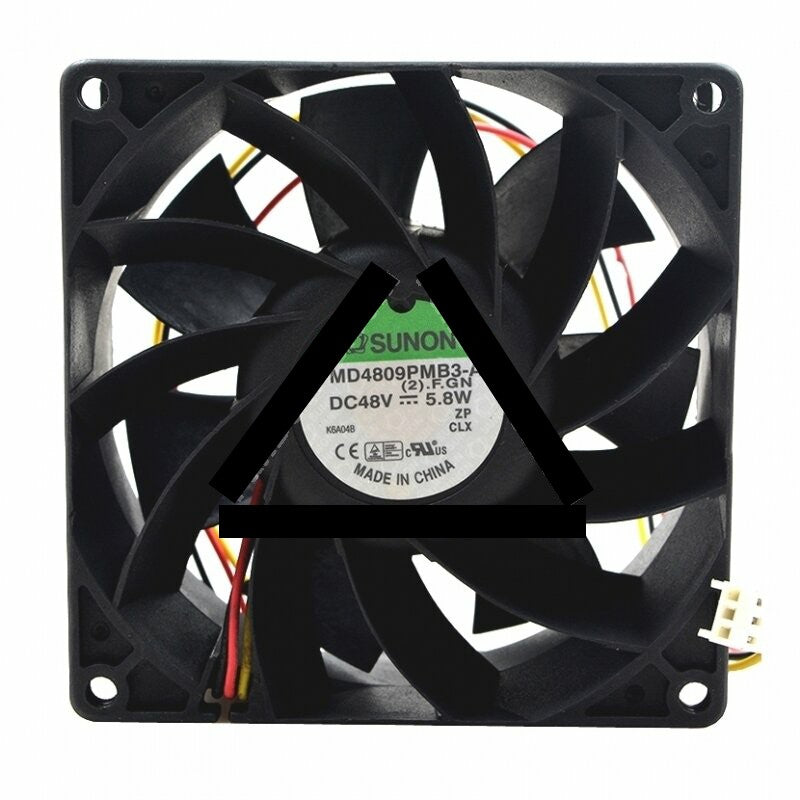 SUNON PMD4809PMB3-A DC 48V 5.8W 3 Wires Axial Cooling Fan