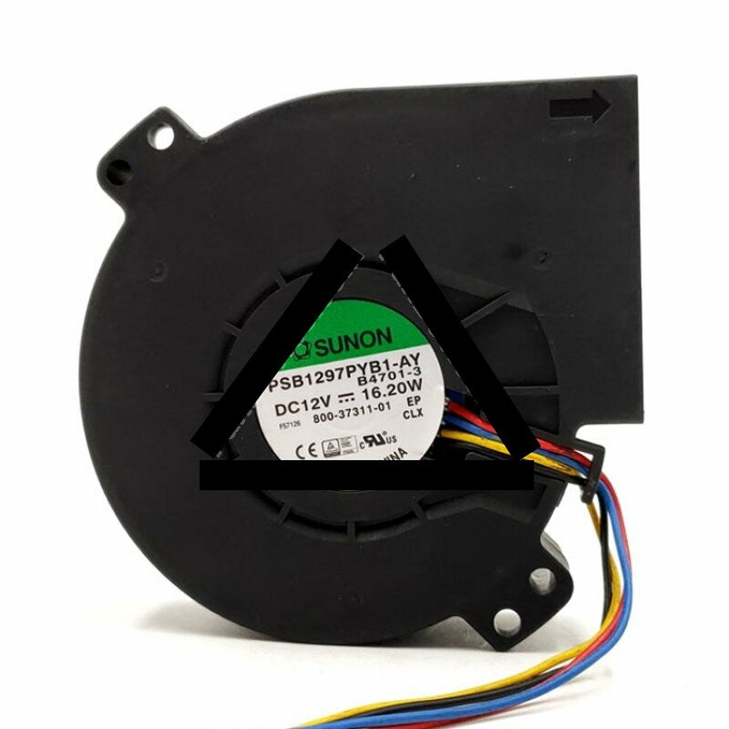 Sunon PSB1297PYB1-AY B4701-3 DC 12V 16.20W 9733 Blower Cooling Fan
