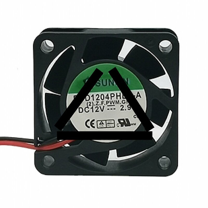 Sunon PSD1204PHB1-A DC 12V 2.9W 2 Wires / 3 Wires / 4 Wires Axial Cooling Fan