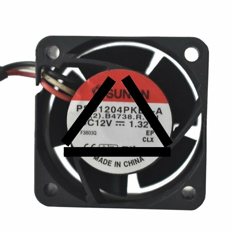 Sunon PSD1204PKB3-A (2).B4738.R.GN DC 12V 1.32W 2 Wires / 3 Wires Axial Cooling Fan