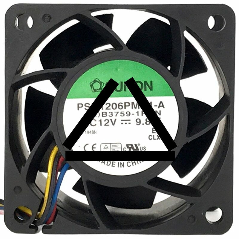 Sunon PSD1206PMB1-A DC 12V 9.8W 2 / 3 / 4 Wires 6038 Axial Cooling Fan