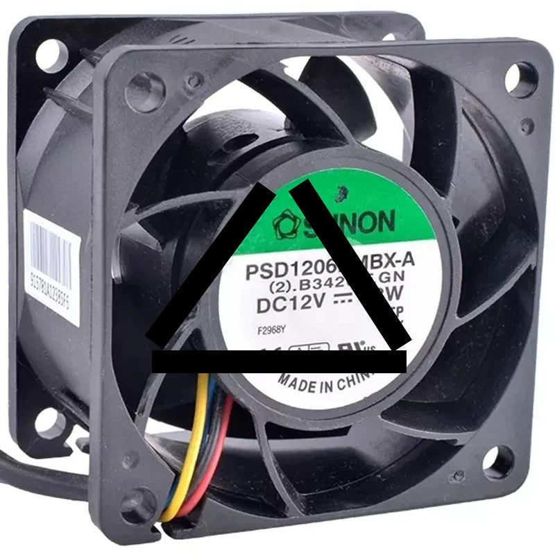 Sunon PSD1206PMBX-A (2).B3420.F.GN 12V 18W 4 Wires Axial Cooling Fan