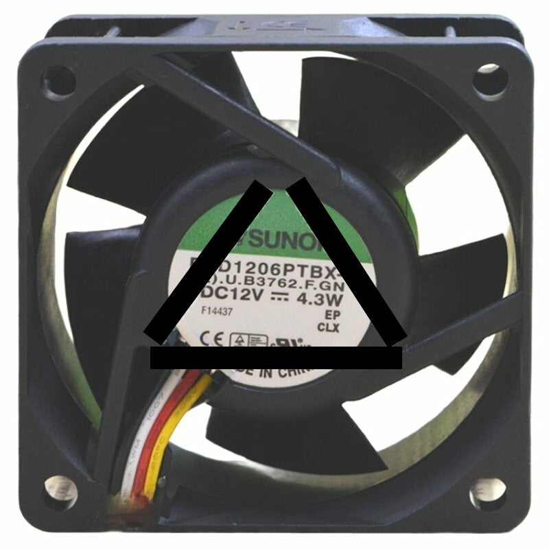 Sunon PSD1206PTBX-A DC 12V 4.3W 2 / 3 / 4 Wires Axial Cooling Fan