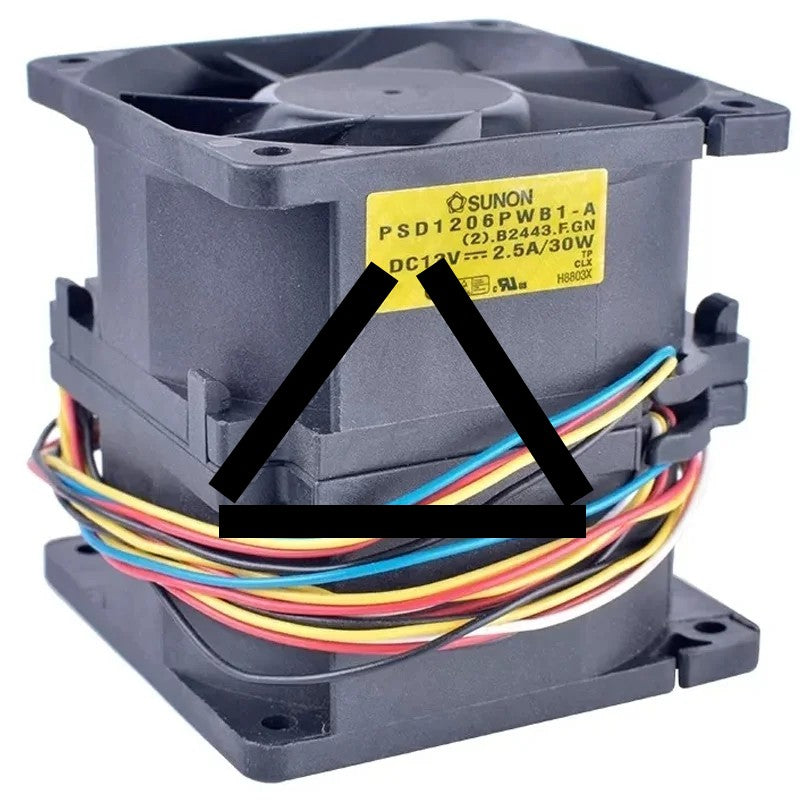 Sunon PSD1206PWB1-A DC 12V 2.5A 30W Axial Cooling Fan