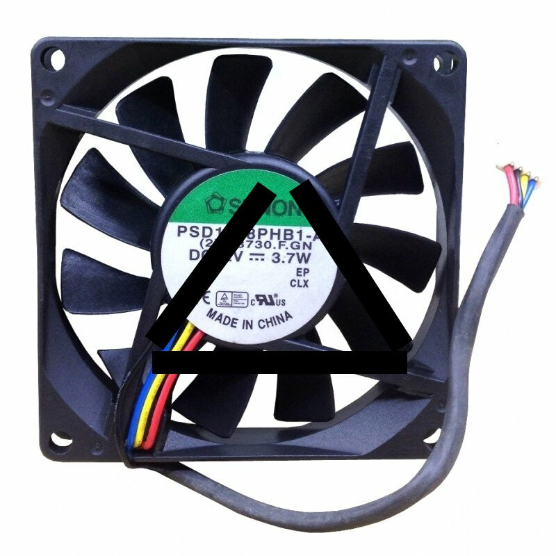 Sunon PSD1208PHB1-A (2).B3730.F.GN DC 12V 3.7W 2 Wires / 3 Wires / 4 Wires Axial Cooling Fan