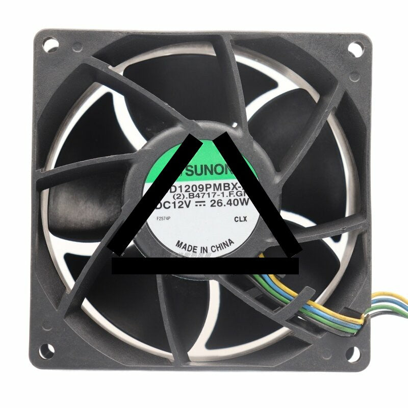 Sunon PSD1209PMBX-A (2).B4717-1.F.GN DC 12V 26.40W 9038 Axial Cooling Fan
