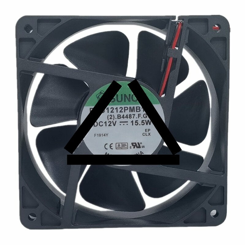 Sunon PSD1212PMB1-A (2).B4487.F.GN DC 12V 15.5W 12038 Axial Cooling Fan