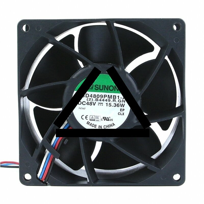 Sunon PSD4809PMB1-A DC 48V 15.36W 2 Wires / 3 Wires / 4 Wires Axial Cooling Fan
