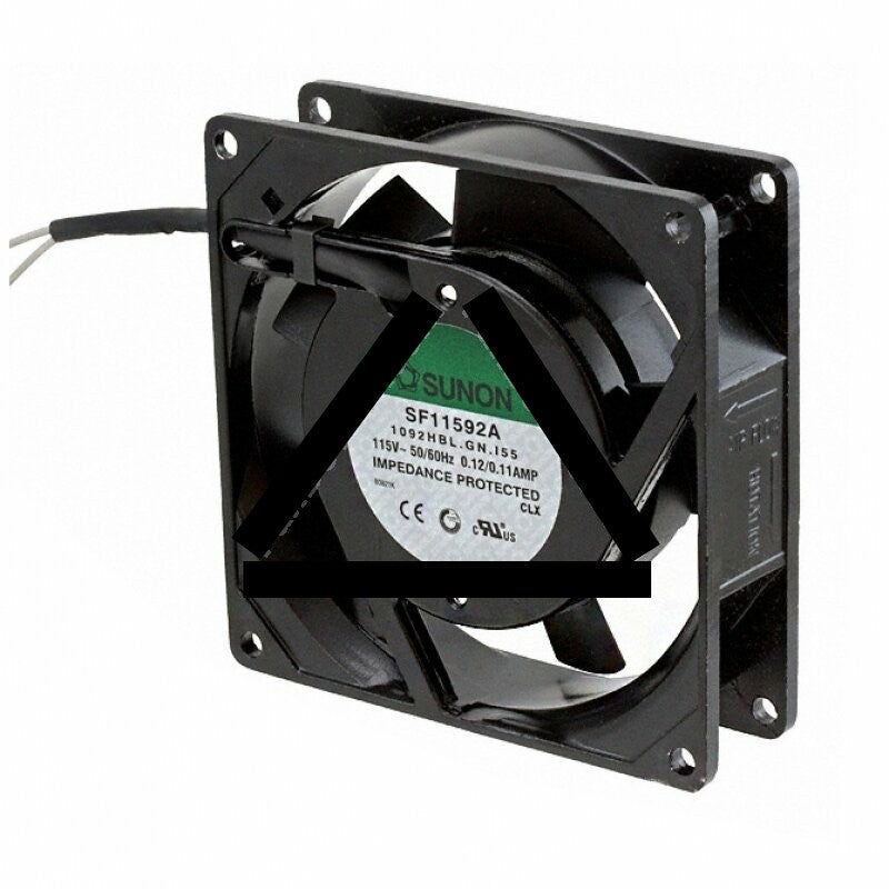 Sunon SF11592A-1092HBL.GN AC 115V 0.12A / 0.11A 2 Wires Axial Cooling Fan