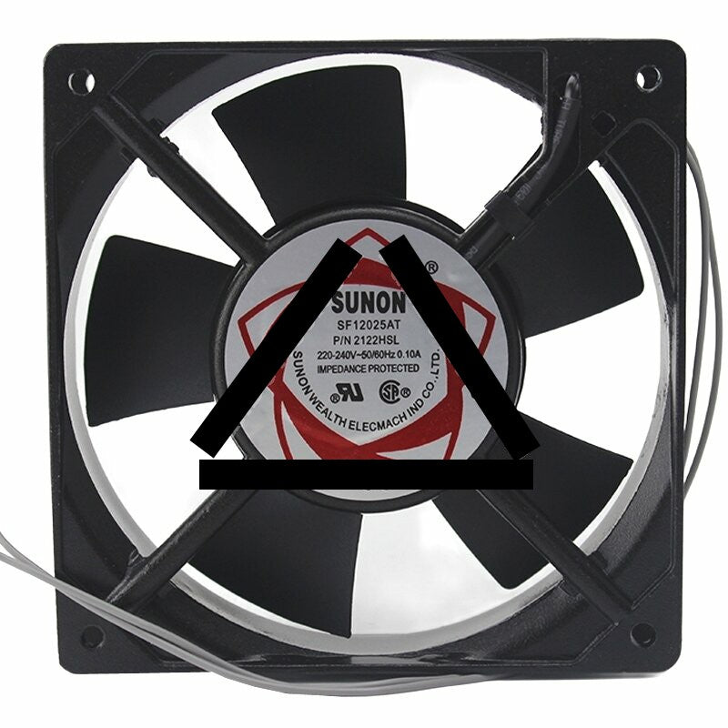 Sunon SF12025AT 2122HSL AC 220/240V 0.10A 12025 Axial Cooling Fan
