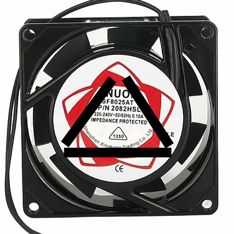 Sunon SF8025AT 2082HSL AC 220-240V 0.10A 8025 Axial Cooling Fan