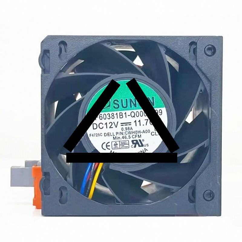 Sunon VF60381B1-Q000-S99 CWH0H-A00 DC 12V 11.76W 4 Wires Axial Cooling Fan