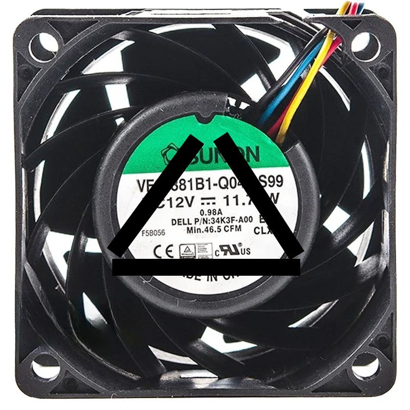 Sunon VF60381B1-Q040-S99 12V 11.76W Axial Cooling Fan