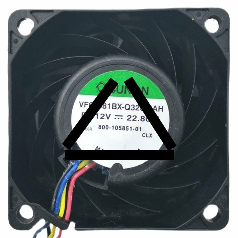 Sunon VF60381BX-Q320-SAH DC 12V 22.80W 4 Wires Axial Cooling Fan