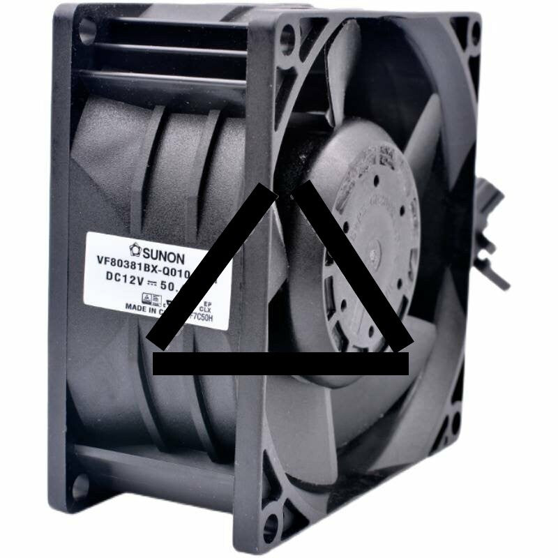 Sunon VF80381BX-Q010-S9H 490205F00-H17-G DC 12V 50.40W 4 Wires Axial Cooling Fan