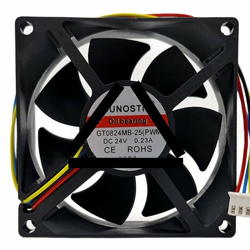 SUNOSTIK GT0824MB-25 DC 24V 0.23A 8025 PWM Axial Oil Bearing Cooling Fan