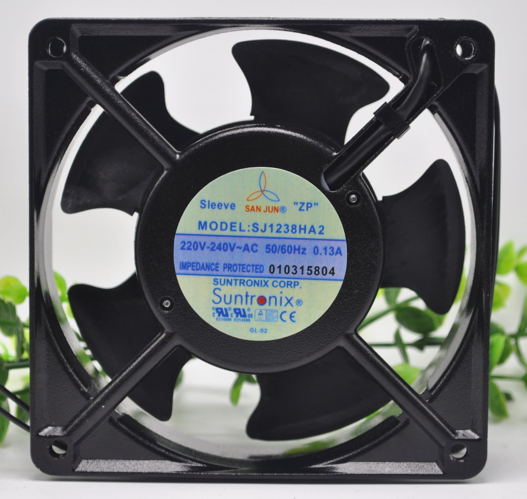 Suntronix SJ1238HA2 220V 20*120*38 ball bearing Axial cooling fan