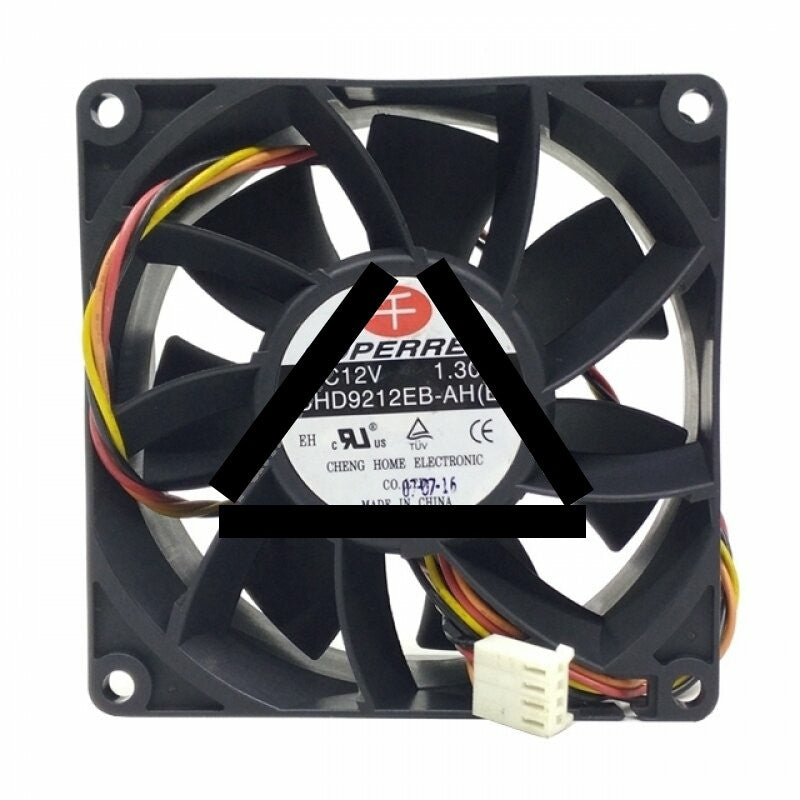 SUPERRED CHD9212EB-AH(E) DC 12V 1.30A 2 Wires / 3 Wires / 4 Wires Axial Cooling Fan