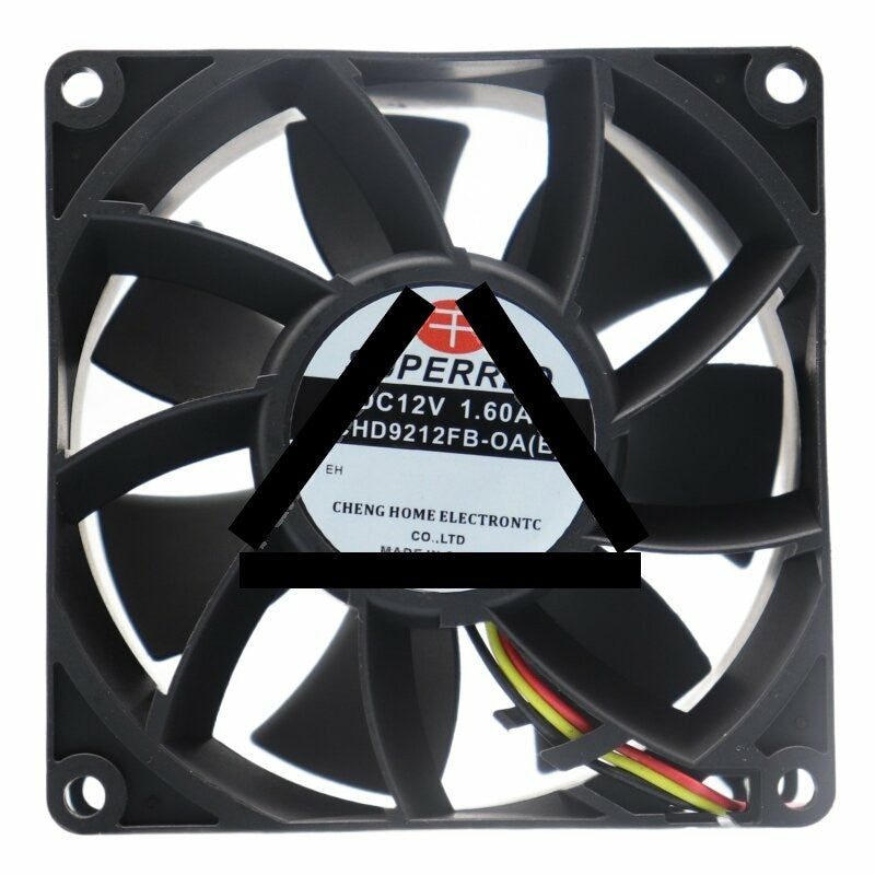 SuperRed CHD9212FB-OA(E) DC 12V 1.60A 9238 Axial Cooling Fan