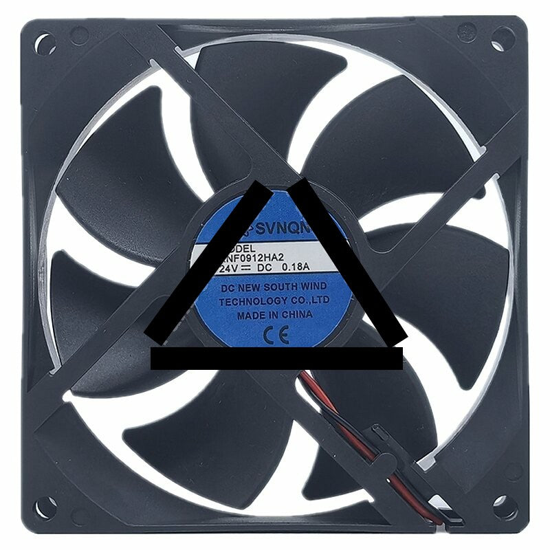 SVNQN XNF0912HA2 DC 24V 0.18A 2 Wires / 3 Wires Axial Cooling Fan