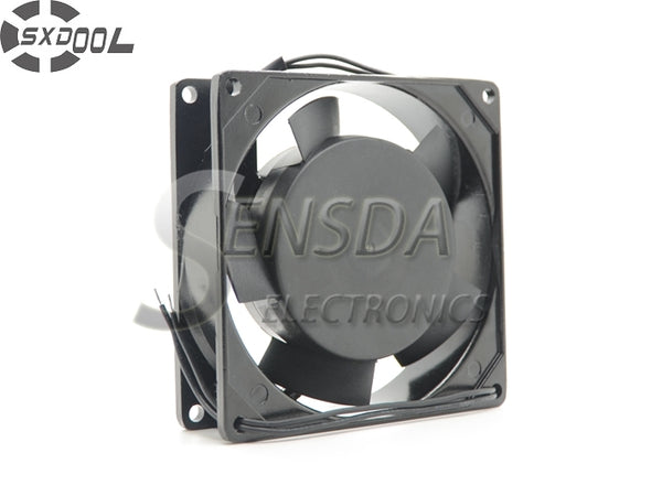 SXDOOL Original Axial fan 92*92*25mm 9025 9cm 90mm 2250RPM AC 220V Dual ball bearing industrial cooling fan