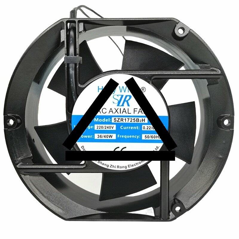 SZR SZR1725B2H AC 220/240V 0.22/0.26A 36/40W Axial Fan