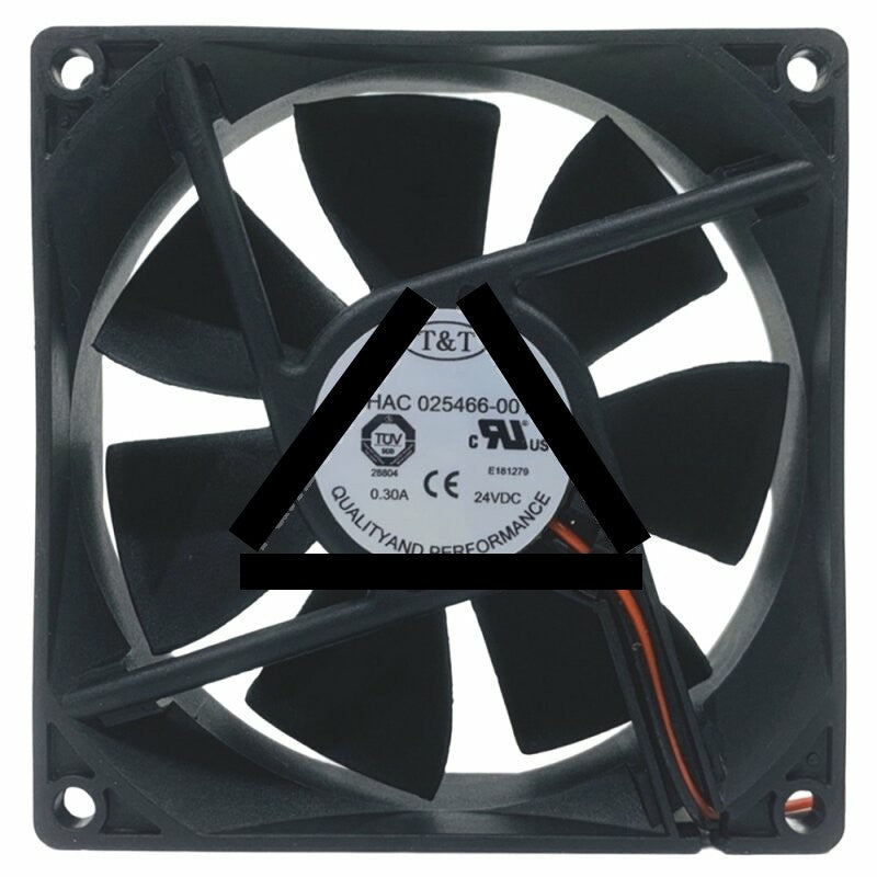 T&amp;T 3HAC 025466-001 DC 24V 0.30A 2 Wires Axial Cooling Fan