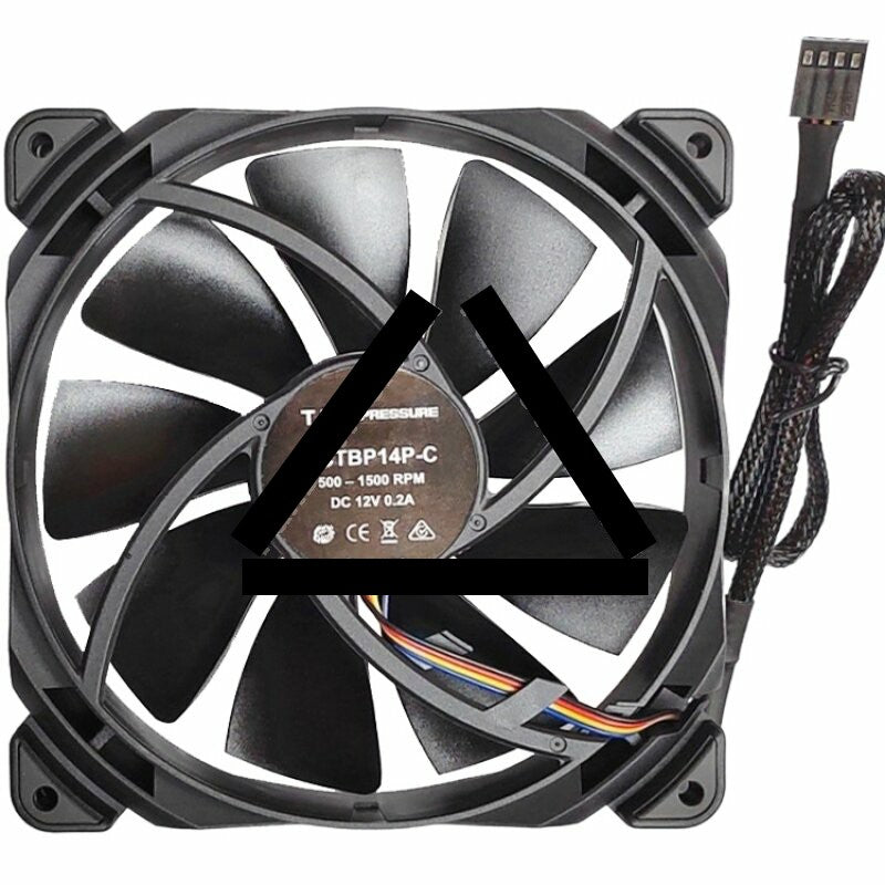 TB UCTBP14P-C 12V 0.2A 4 Wires PWM Axial Cooling Fan