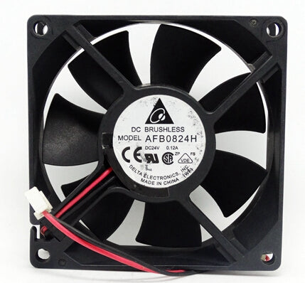 The original AFB0824H 24V 0.12A 8CM 80*80*25 delta second-line IPC fan inverter fan