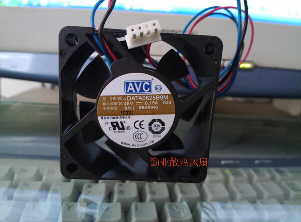 The original AVC 6CM 60*60*25 48V 0.15A DATA0625B8M three line double ball converter fan