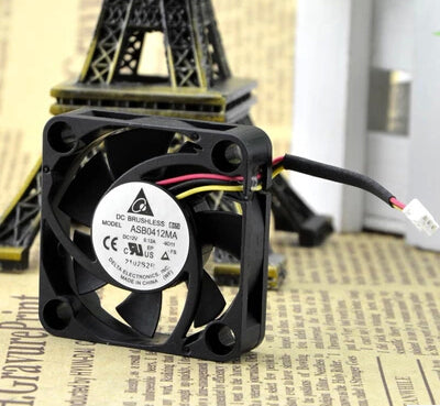 The original Delta 12V 0.10A 40*40*10 4CM 3 lines radiating device fan ASB0412MA