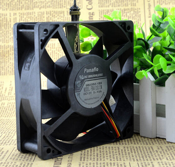 The original FBA12G12M 120*120*38 12cm 12V 0.45A converter chassis fan three line super mute
