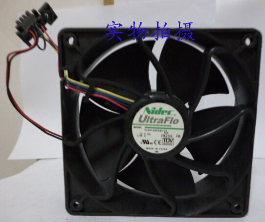 The original NIDEC V12E12BS1B5-07 138 12V 1.85A four line PWM violent fan