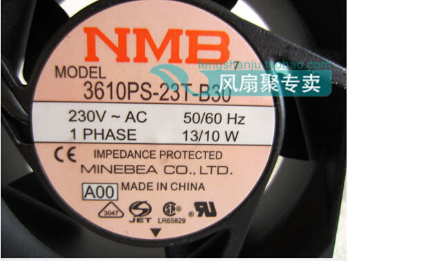 The original NMB 3610PS-23T-B30 230V 13/10W 9cm9225 92*92*25MM AC aluminum frame cooling fan