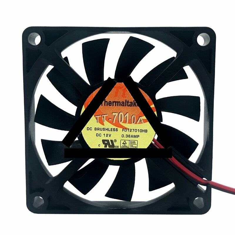 Thermaltake FD127010HB DC 12V 0.36A 2 Wires / 3 Wires / 4 Wires Axial Cooling Fan