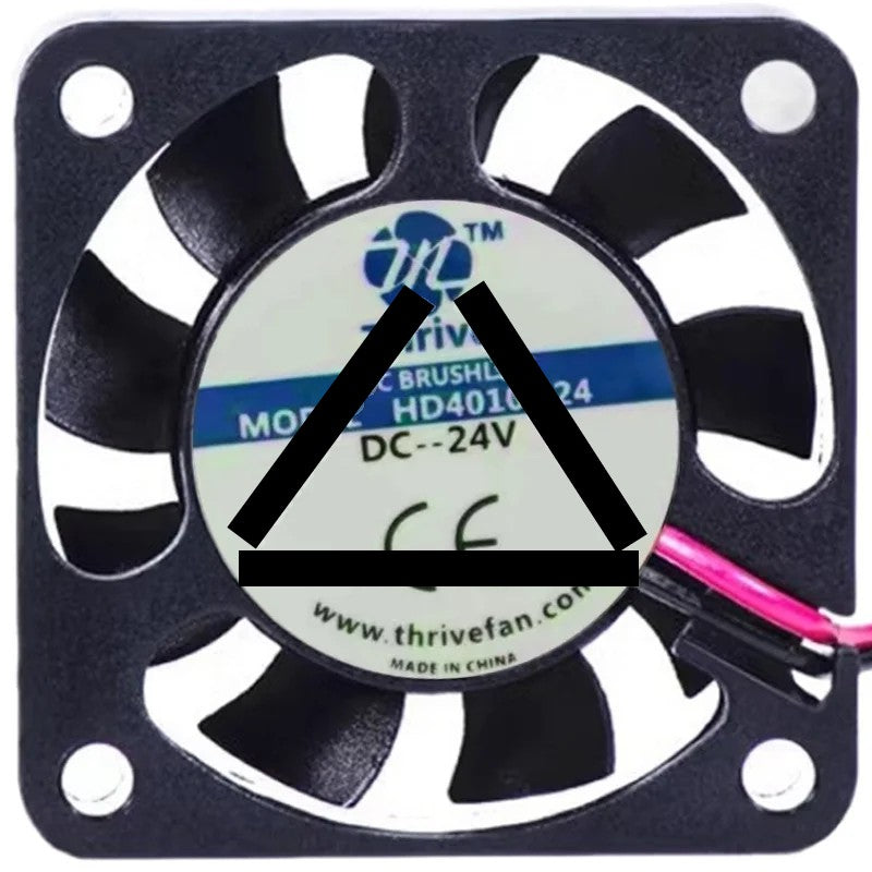 Thrive HD4010H24 24V 2 Wires DC Brushless Cooling Fan
